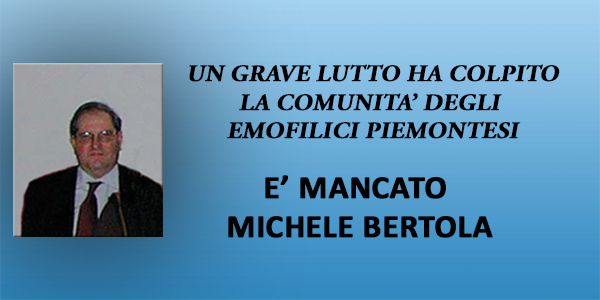 Lutto per la nostra comunit Michele Bertola ci ha lasciato